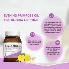 Tổng Hợp  Viên Uống Blackmores  Hỗ Trợ Cân Bằng Nội Tiết, Đẹp Da & Giảm Khô Da (Úc)