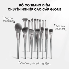 Cọ Trang Điểm Glorie Makeup Chuyên Nghiệp Lông Siêu Mềm Bám Phấn Professional Brush