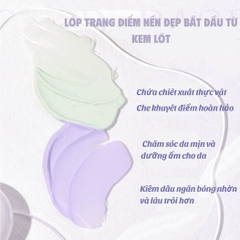 Kem Lót Gogo Tales Triệt Sắc Che Khuyết Điểm Silky Flawless 35g