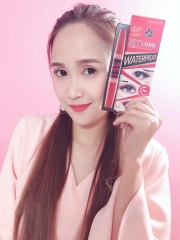 Mascara Sivanna 2 Đầu Nối Cong Dài Dày Mi Super Model 5X Long 30ml
