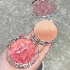 Phấn Má Hồng HOLD LIVE Hoa Tulip Ombre Đá Băng Cực Tự Nhiên Mỏng Mịn Ripple Tulle HL667