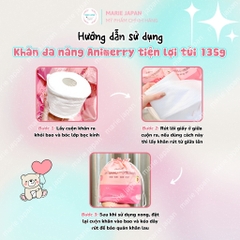 Khăn Mặt Khô Animerry Đa Năng Tiện Lợi Túi To 135g