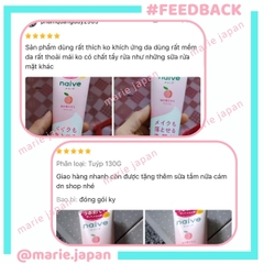 Sữa Rửa Mặt Kracie Làm Sạch Dịu Nhẹ Dưỡng Ẩm Mịn Da Naive Foaming Face Wash Nhật Bản Tuýp 130g