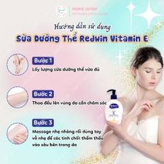 Dưỡng Thể Redwin Vitamin E Sensitive Skin Body Lotion Chai 400ml