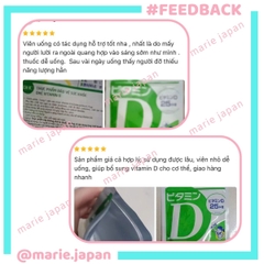 Viên Uống DHC Bổ Sung Vitamin D Hỗ Trợ Hấp Thụ Canxi Tăng Sức Đề Kháng Ngừa Loãng Xương Nhật Bản Gói 30 Ngày