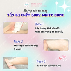 Tẩy TBC White Conc Nhật Bản Tuýp 180g