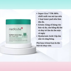 Toner Pad Medicube Zero Pore Pad 2.0 Sạch Sâu Giảm Mụn Đầu Đen Hàn Quốc 155g