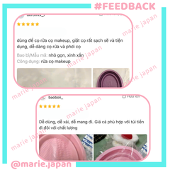 Chậu Vệ Sinh Cọ Makeup Silicon Gấp Gọn Làm Sạch Cọ Bông Mút Dễ Dàng