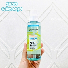 Gel Rửa Mặt Garnier Bright Complete Vitamin C & Anti-Acne Sáng Da Giảm Mụn Dịu Nhẹ - Chai 120ml