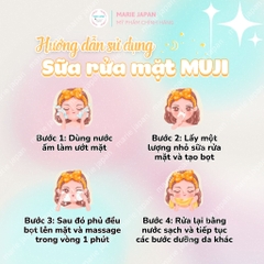 SRM Muji Face Soap Scrub Nhật Bản - CÓ HẠT SẠCH SÂU Tuýp 120g