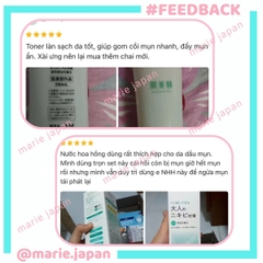 Toner Kracie Hadabisei Facial Lotion Acne Care Dưỡng Ẩm Giảm Mụn Dịu Da Nhật Bản Chai 200ml