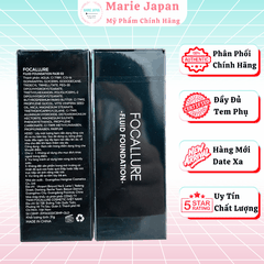 Kem Nền Focallure Kiềm Dầu Đỉnh Căng Bóng Mịn Màng  BB Face Fluid Foundation FA30 31g