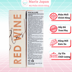 Má Hồng Kem Focallure Hangover Red Wine Blusher FA89