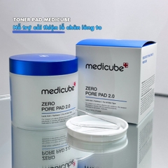 Toner Pad Medicube Zero Pore Pad 2.0 Sạch Sâu Giảm Mụn Đầu Đen Hàn Quốc 155g