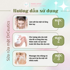 Sữa Rửa Mặt DrCeutics Gentle Olive Cleansing Foam Dịu Nhẹ Làm Sạch Sâu Thông Thoáng Lỗ Chân Lông Dành Mọi Loại Da 150ml
