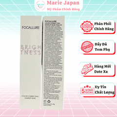 Kem Lót Focallure Cao Cấp Nâng Tone  Kiềm Dầu Đỉnh Lâu Trôi Color Correcting Makeup Base FA166 25g