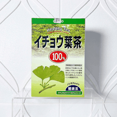 Trà Lá Bạch Quả Ginkgo Biloba Orihiro Hộp 26 gói