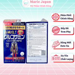 Viên Uống Glucosamine Giảm Đau Bổ Xương Khớp Orihiro Nhật Bản