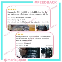 Combo Cocoon Tẩy Tế Bào Chết Body Cà Phê 200ml - Túi Refill 600ml