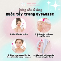 Nước Tẩy Trang Byphasse Solution Micellaire - HỒNG MINI Chai 100ml