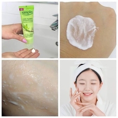 Tẩy TBC Simple Smoothing Facial Scrub Tuýp 75ml