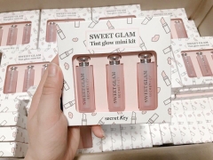 Set 3 Son Dưỡng Môi Có Màu Secret Key Sweet Glam Tint Glow Mini Kit
