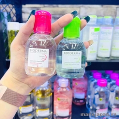 Nước Tẩy Trang Bioderma Sebium H2O - HỒNG DA NHẠY CẢM Chai 500ml