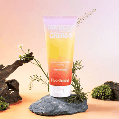 [MUA 2 TẶNG 1] Kem Dưỡng Boby Five Grains Niacinamide Nâng Tone Sáng Da Cấp Ẩm Day & Night - TẶNG GĂNG TAY NÂU THOA KEM