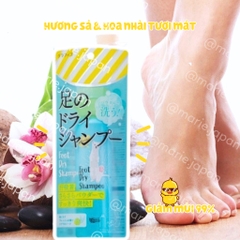 Xịt Khử Mùi Hôi Chân Foot Dry Shampoo Giúp Chân Khô Thoáng Sạch Thơm Nhật Bản 60g
