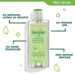 Toner Simple Soothing Facial Chai 200ml