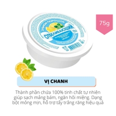 Bột Trắng Răng Artcolor Thơm Miệng Sạch Mảng Bám Hộp 75g