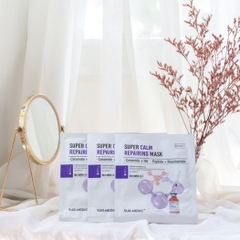 Mặt Nạ SURMEDIC Super Calm Repairing Mask Phục Hồi Dịu Da Cấp Tốc Hàn Quốc 28g