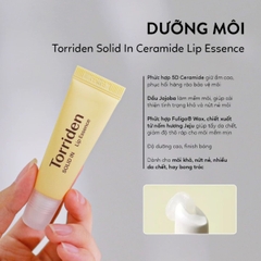 Son Dưỡng Torriden Dưỡng Môi Hồng Hào Căng Mọng Solid In Lip Essence Hàn Quốc 11ml
