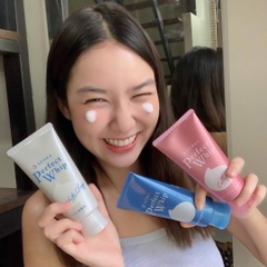 Sữa Rửa Mặt Tạo Bọt Senka Perfect Whip Sáng Da Làm Sạch Sâu 120g Chính Hãng