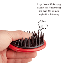 Lược Gội Đầu Tubaki Massage Làm Sạch Da Đầu Tơi Mềm Tóc Nhật Bản