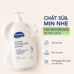 Sữa Tắm Redwin Hỗ trợ Dưỡng Ẩm Dịu Nhẹ, Không Xà Phòng Cho Da Khô, Nhạy Cảm Phù Hợp Cho Cả Gia Đình Body Wash Sorbolene