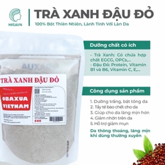 Bột Trà Xanh Đậu Đỏ OBAXUA – Dưỡng Trắng, Làm Sạch, Cấp Ẩm Cho Da: