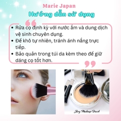 Bộ Cọ Makeup Jary Mềm Mịn Dễ Thao Tác Set 10 Cây Kèm Túi Da