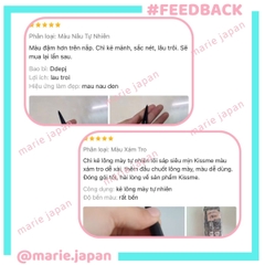 Chì Kẻ Mày 2 Đầu Kiss Me Heavy Rotation Tự Nhiên Sắc Nét Chống Lem Trôi Eyebrow Pencil & Powder Nhật Bản