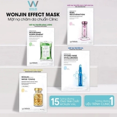 Mặt Nạ Wonjin Effect Concentrated Essence Cấp Ẩm Dưỡng Sáng Phục Hồi Da Hàn Quốc Hộp 10 Miếng