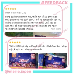 Băng Quần Diana Beauty Hip Ôm Sát Chống Tràn Thoải Mái Khô Thoáng Nhật Bản