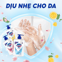 Nước Rửa Tay Safeguard Nước Rửa Tay Diệt Khuẩn, Sạch Sâu Dịu Nhẹ Pure White Liquid Hand Soap Chai 450ml