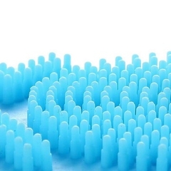 Dây Tắm Chà Lưng 2 Mặt Bằng Silicone Mẫu Mới (Giao màu ngẫu nhiên)
