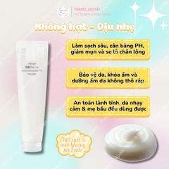 SRM Muji Face Soap Scrub Nhật Bản - CÓ HẠT SẠCH SÂU Tuýp 120g