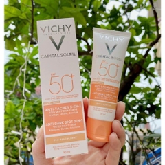 Kem Chống Nắng Vichy Capital Soleil Anti-Dark Spot 3 In 1 SPF50+ 50ml
