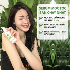 Serum Bưởi Milaganics Giảm Rụng Kích Thích Mọc Tóc - Chai 100ml