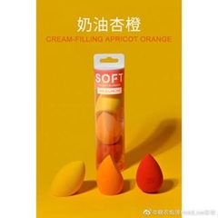 Set 3 Bông Mút HOLD LIVE Soft Beauty Blender Tán Nền Mềm Mịn