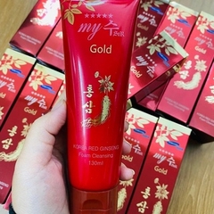 SRM My Gold Korea Red Ginseng Foam Cleansing Tuýp 130ml