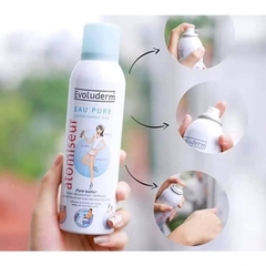Xịt Khoáng Evoluderm Atomiseur Eau Pure Cấp Ẩm Làm Dịu Da Chai 400ml