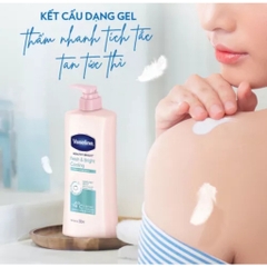 Dưỡng Thể Vaseline Fresh & Bright Cooling -4*C - Chai 350ml